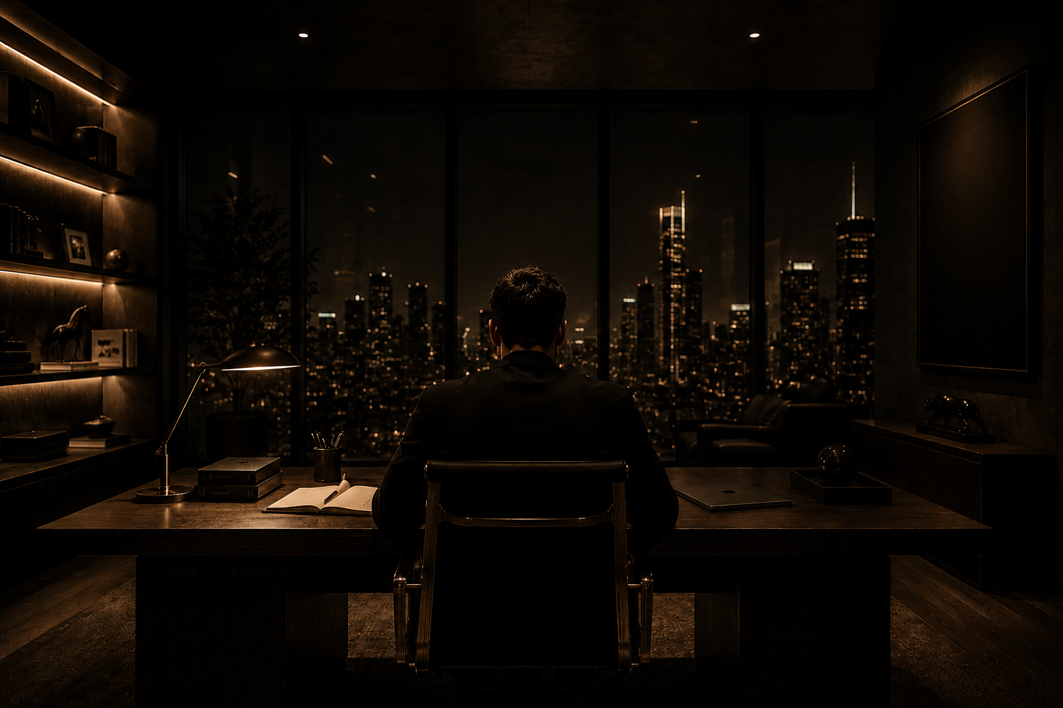 Modern office representing business leadership and entrepreneurial excellence
